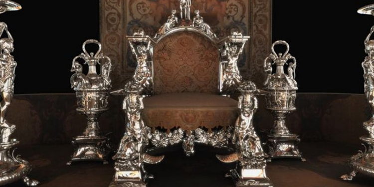 meuble argent versailles louis 14