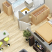 studio 20M2 aménagé sur mesure