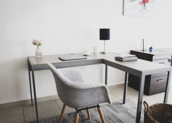 Bureau désencombré