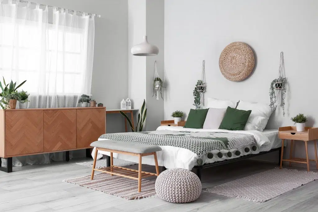 Chambre rotin