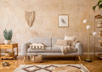 déco intérieure avec rotin