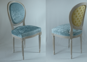 chaise médaillon