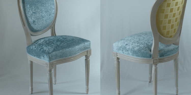 chaise médaillon