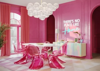 Décoration d'intérieur esprit Barbie