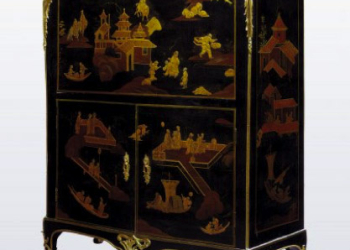 secrétaire en laque de Chine, Epoque Louis XV