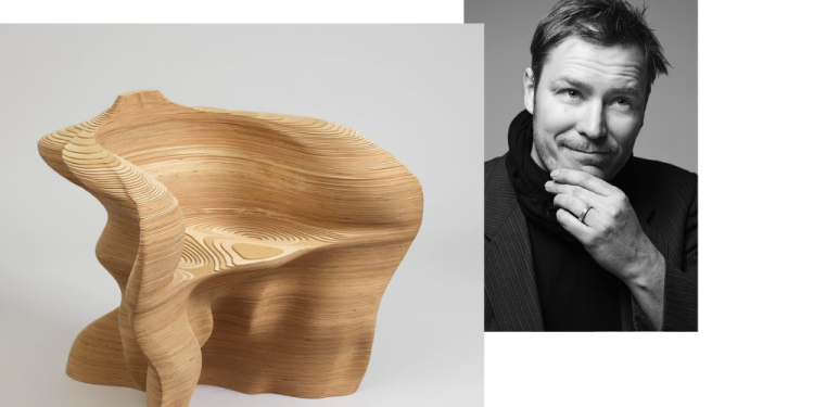 Article Slice Chair de Matthias Bengtsson