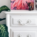 Meuble blanc repeint
