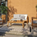 Salon de jardin en teck Homifab
