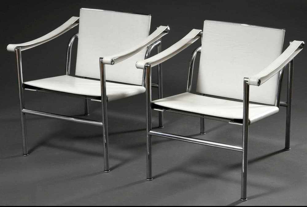 Fauteuil basculant LC1 Le Corbusier 