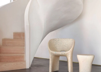 Mobilier en matière recyclé de Birdy Richard