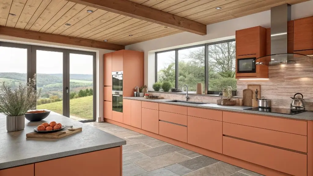 Cuisine en terracotta