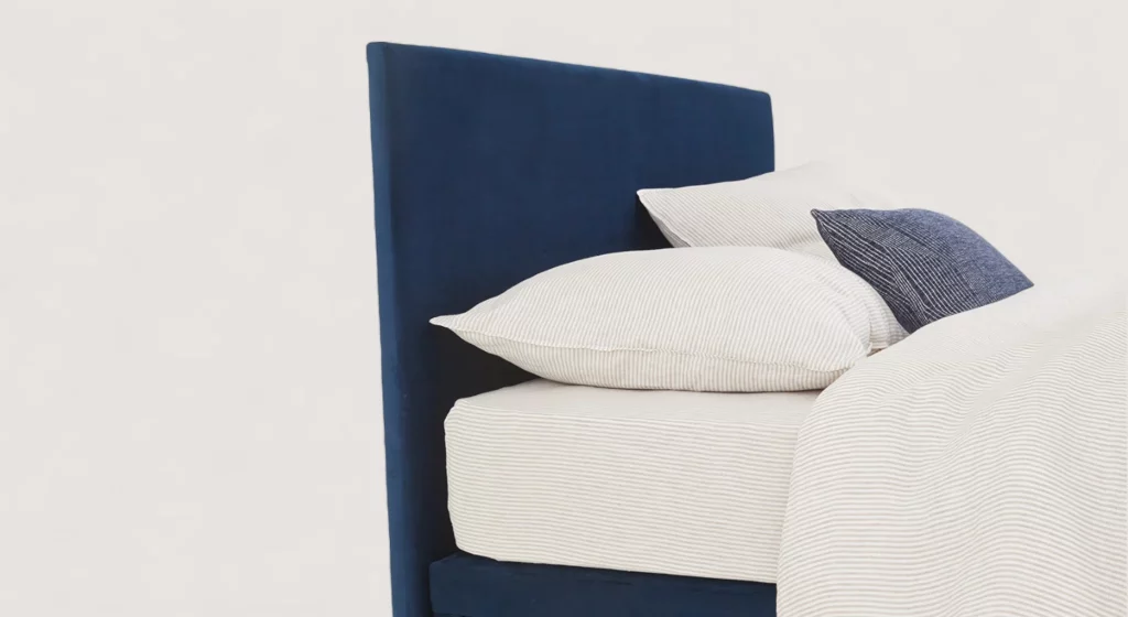 Tête de lit en tissu