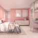 Oubliez les clichés : le rose s’impose comme la star des chambres modernes
