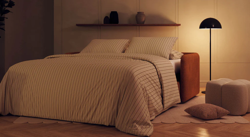 ARLO - Petit canapé-lit couchage confortable 18cm