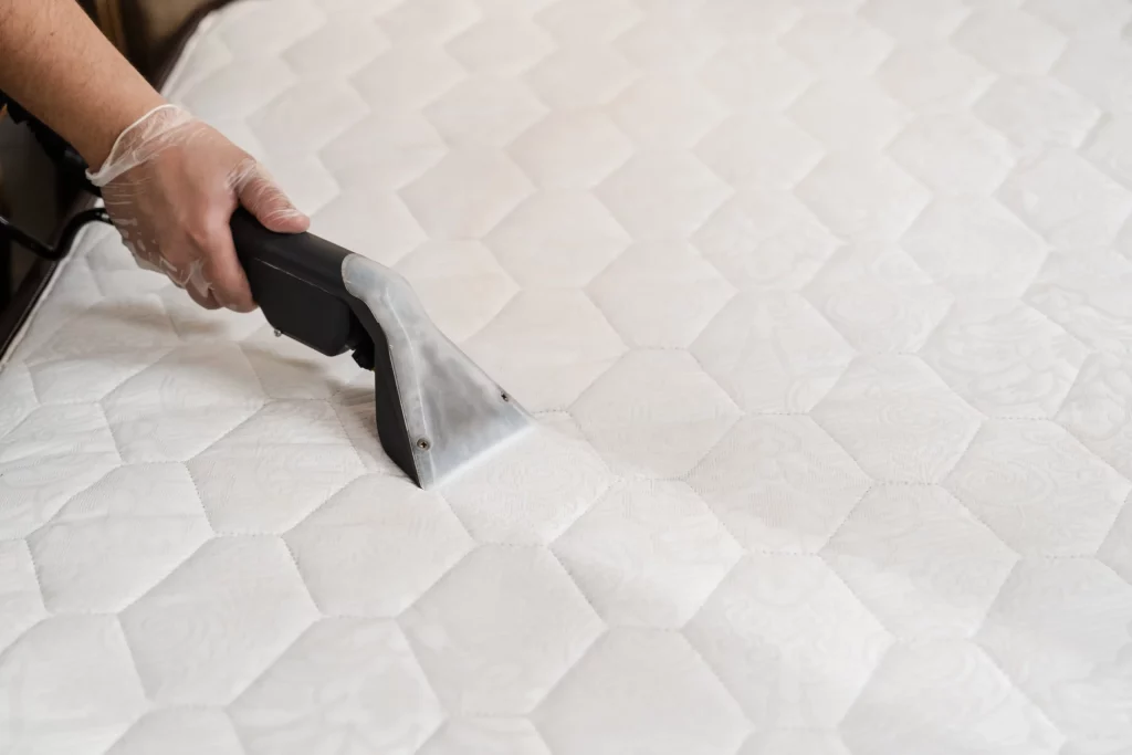 nettoyage sur le matelas
