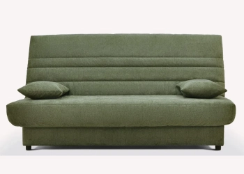 Banquette clic-clac couchage 130 kaki