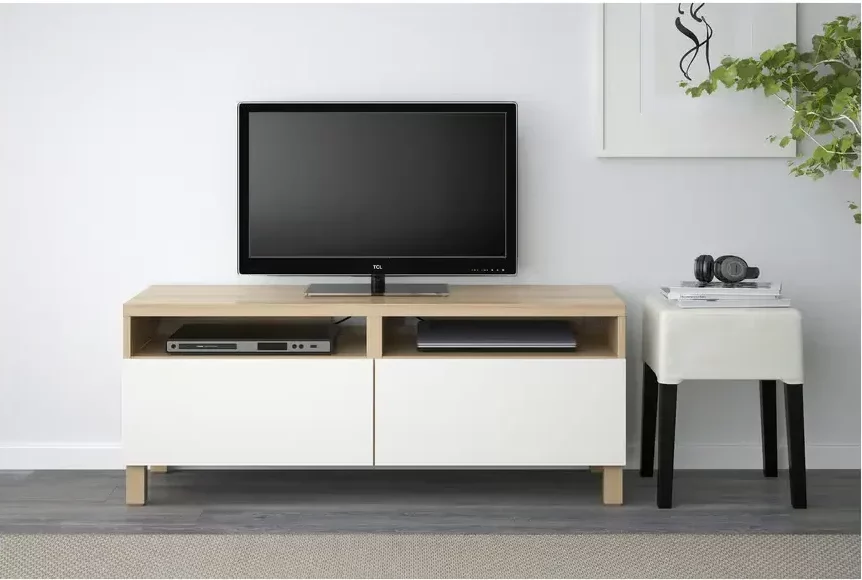 Banc TV avec tiroirs BESTÅ